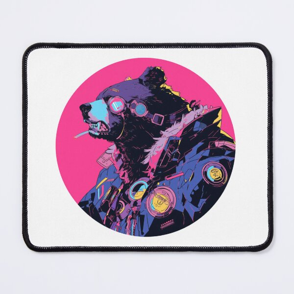 Item preview, Cyber Polar Bear // Aesthetic Polar Bear // Cool Animal // Cyber Animal // Future Animal Art // Animal Warrior // Animal Cute Art // Gaming Aesthetic stickers designed and sold by SMARTKIT DESIGNAGENCY.