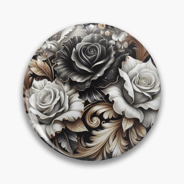 Item preview, Gold, Black & White Baroque designed and sold by DesignsByPrnces.