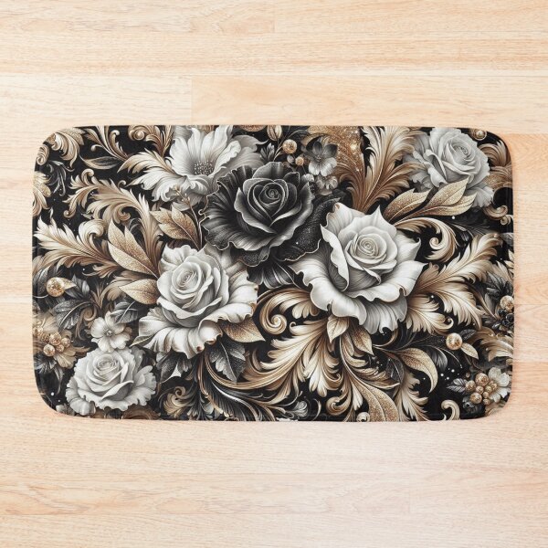 Item preview, Gold, Black & White Baroque designed and sold by DesignsByPrnces.