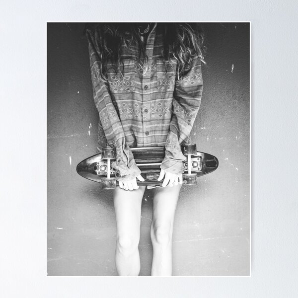 Item preview, Skate, girl, wall designed and sold by Fedor Razuvaev.