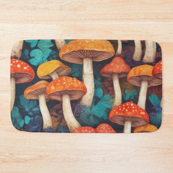 Item preview, Beautiful mushroom pattern print design designed and sold by Anshu3813.