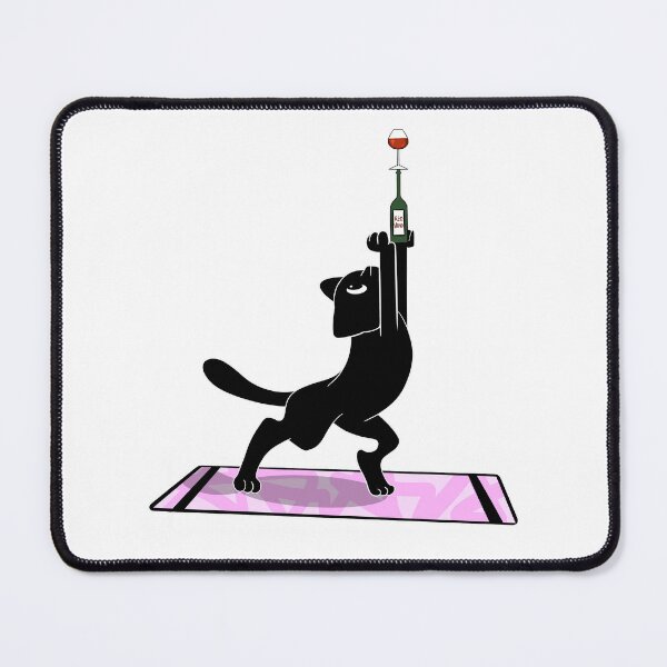 Item preview, Yoga cat designed and sold by HawDronJae.