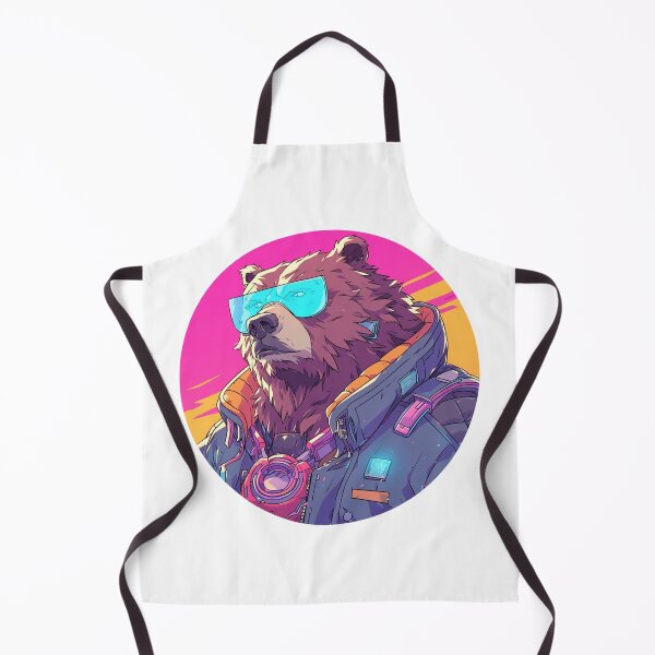 Item preview, Cyber Polar Bear // Aesthetic Polar Bear // Cool Animal // Cyber Animal // Future Animal Art // Animal Warrior // Animal Cute Art // Gaming Aesthetic stickers designed and sold by SMARTKIT  DESIGNAGENCY.