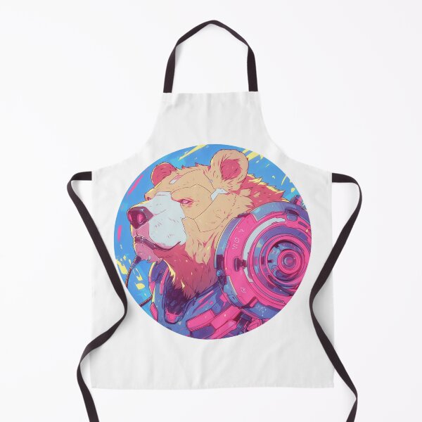 Item preview, Cyber Polar Bear // Aesthetic Polar Bear // Cool Animal // Cyber Animal // Future Animal Art // Animal Warrior // Animal Cute Art // Gaming Aesthetic stickers designed and sold by SMARTKIT  DESIGNAGENCY.