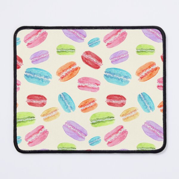 Item preview, Macaron Rain – Cute Pastel Dessert Pattern designed and sold by Katherine Ann.
