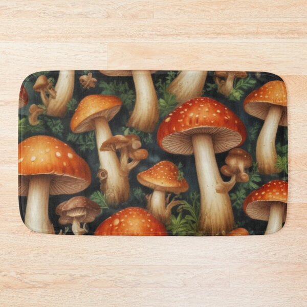 Item preview, Beautiful mushroom pattern print design designed and sold by Anshu3813.