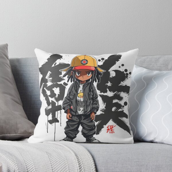 Item preview,  Cute Anime Chibi Rapper, Japanese Kanji Streetwear: Anime Chibi's Collection designed and sold by OtherVisions.