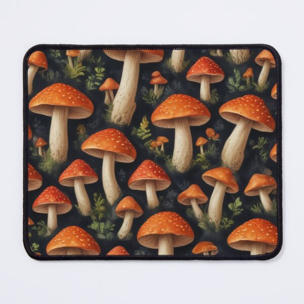 Item preview, Beautiful mushroom pattern print design designed and sold by Anshu3813.