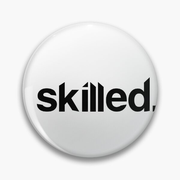 Item preview, SKILLED. - Professional and Career Focused White designed and sold by StaggerWords.