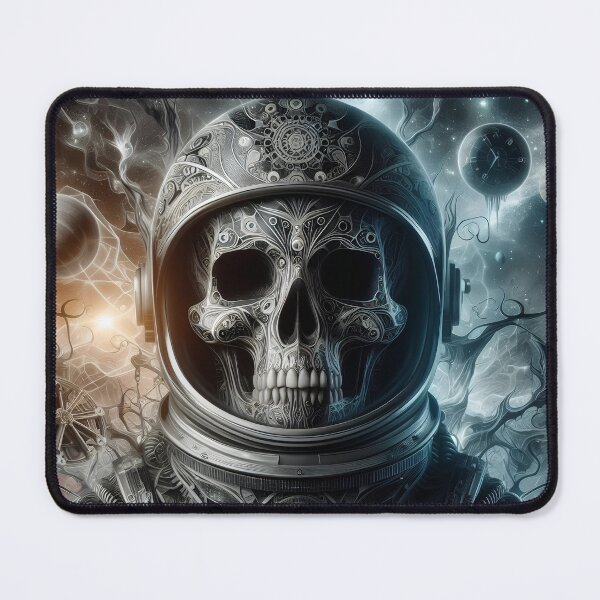Item preview, Astronaut Skull Amidst Gothic Shadows designed and sold by Divyansh200102.