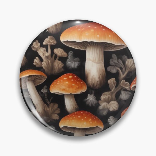 Item preview, Beautiful mushroom pattern print design designed and sold by Anshu3813.