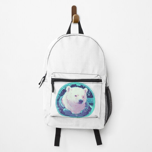 Item preview, Cyber Polar Bear // Aesthetic Polar Bear // Cool Animal // Cyber Animal // Future Animal Art // Animal Warrior // Animal Cute Art // Gaming Aesthetic stickers designed and sold by SMARTKIT  DESIGNAGENCY.