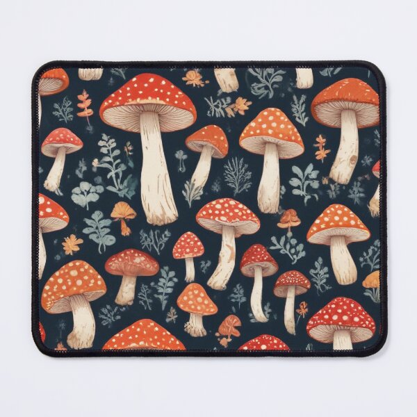 Item preview, Beautiful mushroom pattern print design designed and sold by Anshu3813.