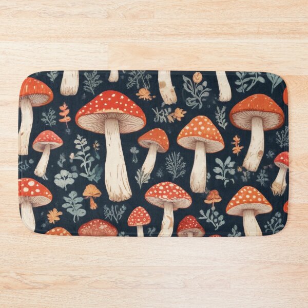Item preview, Beautiful mushroom pattern print design designed and sold by Anshu3813.