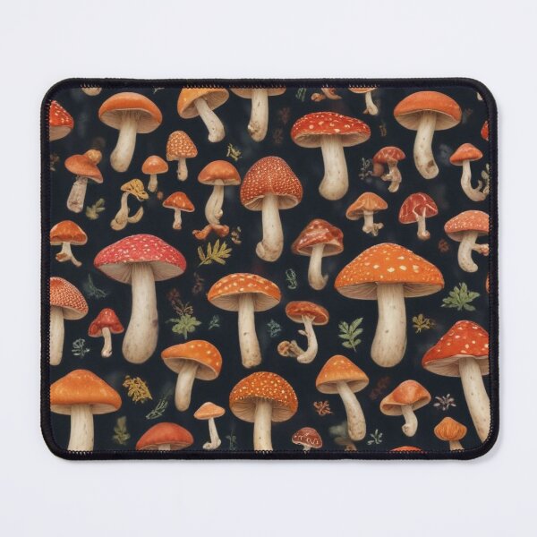 Item preview, Beautiful mushroom pattern print design designed and sold by Anshu3813.