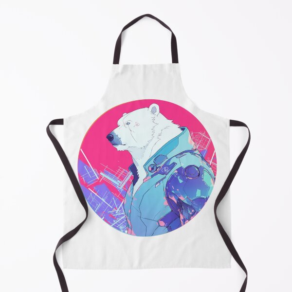 Item preview, Cyber Polar Bear // Aesthetic Polar Bear // Cool Animal // Cyber Animal // Future Animal Art // Animal Warrior // Animal Cute Art // Gaming Aesthetic stickers designed and sold by SMARTKIT  DESIGNAGENCY.