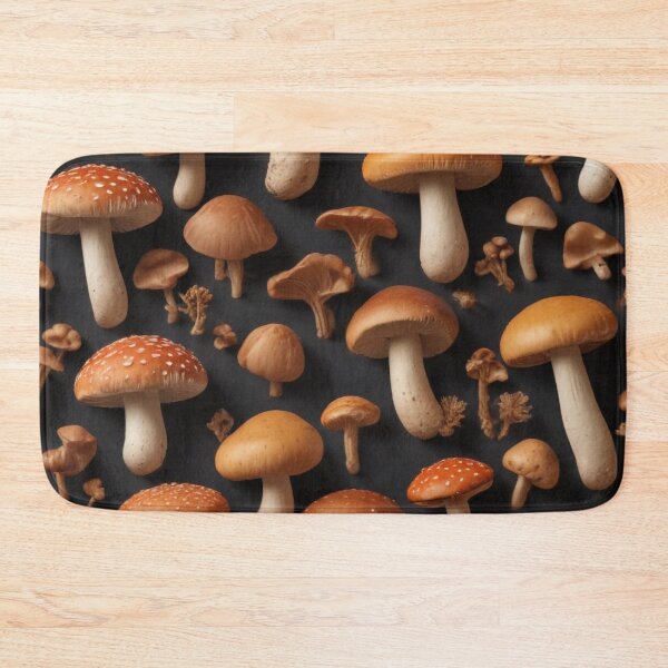 Item preview, Beautiful mushroom pattern print design designed and sold by Anshu3813.