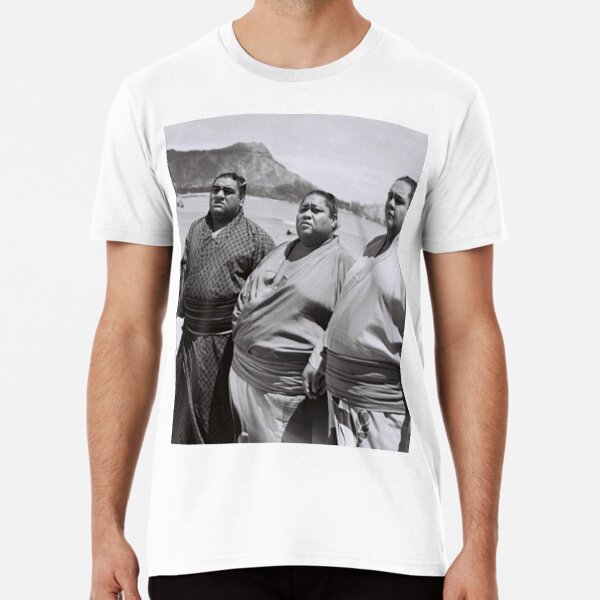 Item preview, Sumo Legends Musashimaru, Konishiki and Akebono in Oahu designed and sold by surecanmakeit.