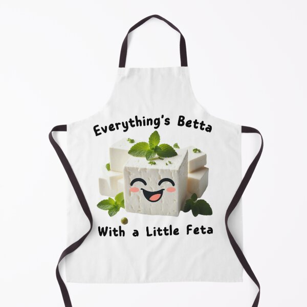 Item preview, Feta Cheese Everything's Betta With a Little Feta designed and sold by WildPalette-Art.