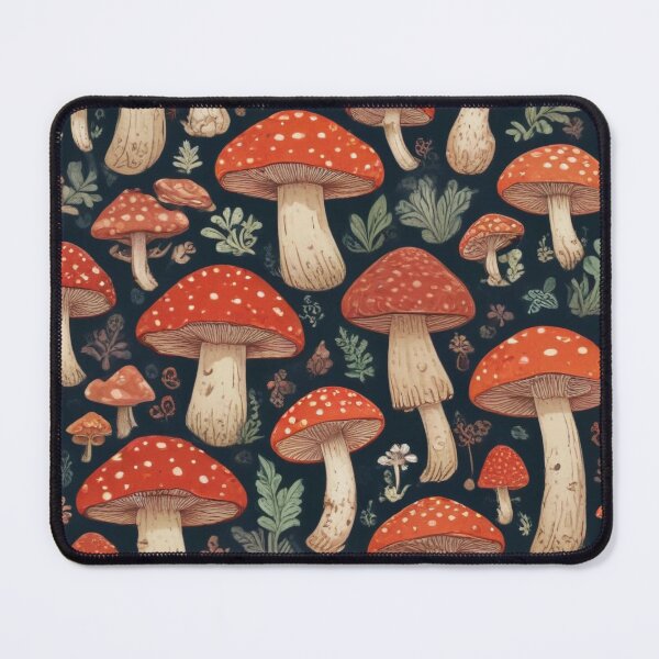 Item preview, Beautiful mushroom pattern print design designed and sold by Anshu3813.