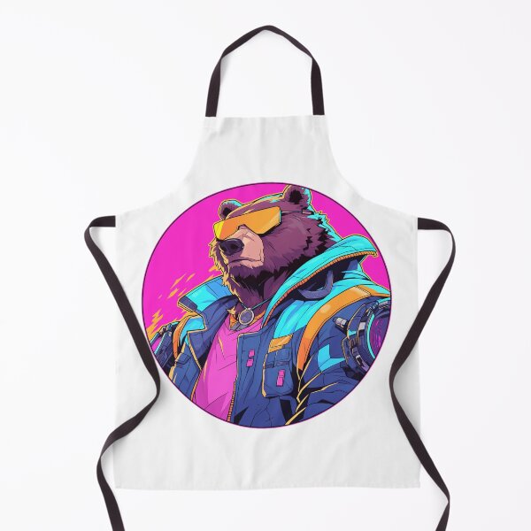Item preview, Cyber Polar Bear // Aesthetic Polar Bear // Cool Animal // Cyber Animal // Future Animal Art // Animal Warrior // Animal Cute Art // Gaming Aesthetic stickers designed and sold by SMARTKIT  DESIGNAGENCY.