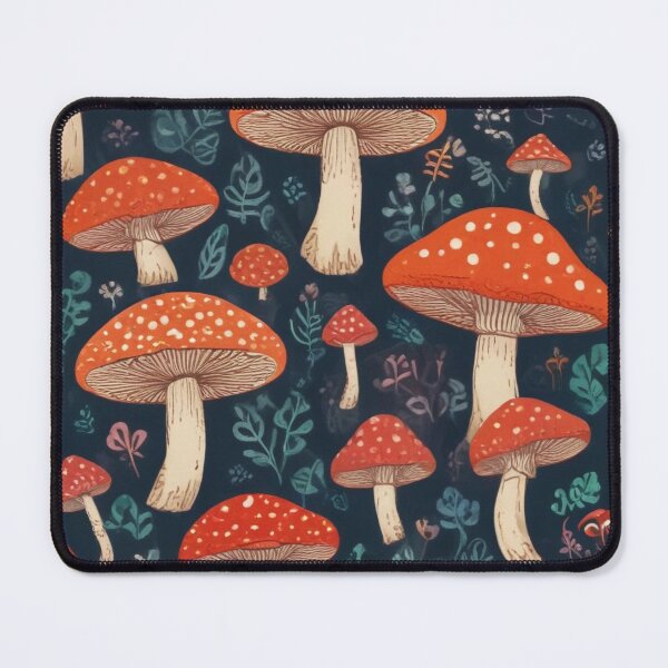 Item preview, Beautiful mushroom pattern print design designed and sold by Anshu3813.