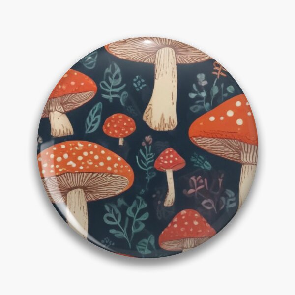 Item preview, Beautiful mushroom pattern print design designed and sold by Anshu3813.
