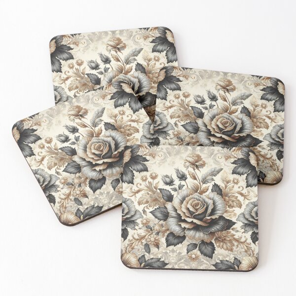 Item preview, Cream, Grey & Black Baroque designed and sold by DesignsByPrnces.