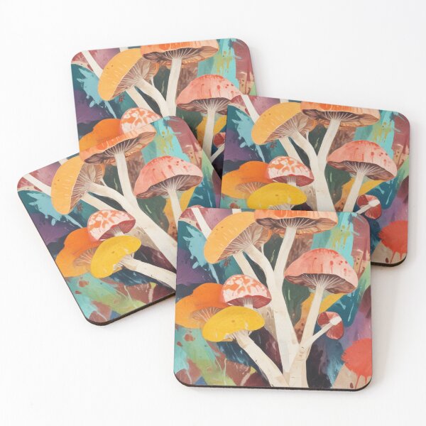 Item preview, Beautiful mushroom pattern print design designed and sold by Anshu3813.