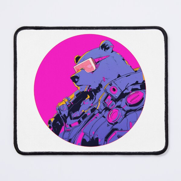 Item preview, Cyber Polar Bear // Aesthetic Polar Bear // Cool Animal // Cyber Animal // Future Animal Art // Animal Warrior // Animal Cute Art // Gaming Aesthetic stickers designed and sold by SMARTKIT DESIGNAGENCY.