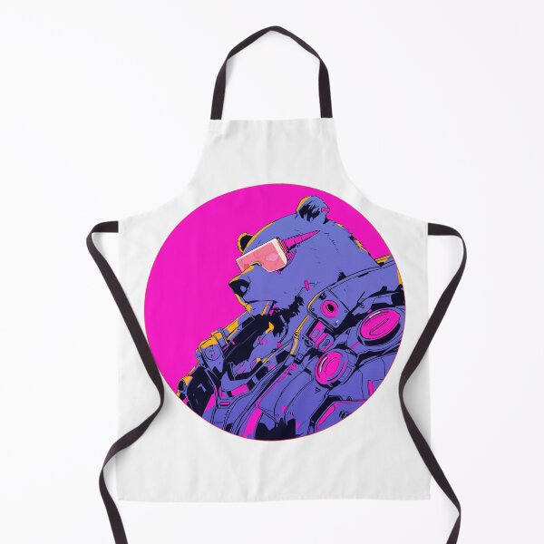 Item preview, Cyber Polar Bear // Aesthetic Polar Bear // Cool Animal // Cyber Animal // Future Animal Art // Animal Warrior // Animal Cute Art // Gaming Aesthetic stickers designed and sold by SMARTKIT  DESIGNAGENCY.