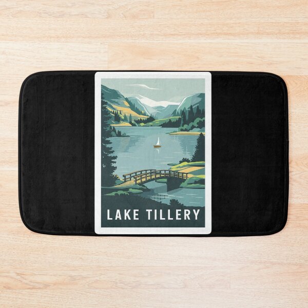 Item preview, Tillery Lake North Carolina – Serene Waterscape designed and sold by Taans-Creation.