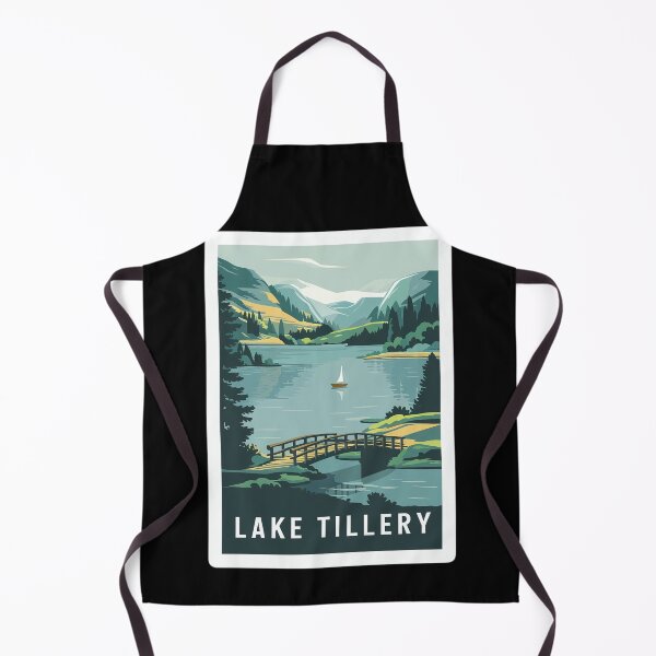 Item preview, Tillery Lake North Carolina – Serene Waterscape designed and sold by Taans-Creation.