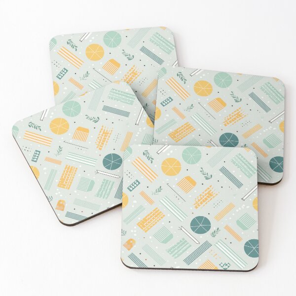 Item preview,  Modern Lines Shapes elegant pattern for printing designed and sold by Artkitokri.