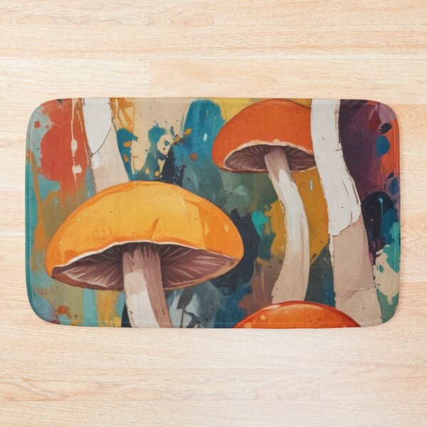 Item preview, Beautiful mushroom pattern print design designed and sold by Anshu3813.