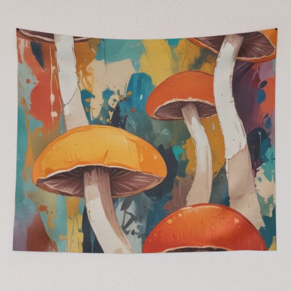 Item preview, Beautiful mushroom pattern print design designed and sold by Anshu3813.