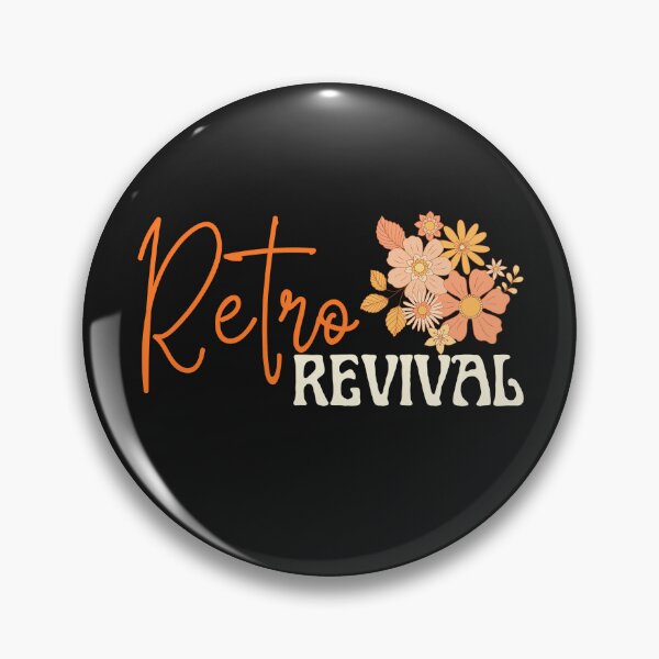 Item preview, Vintage Style Floral Retro Revival Orange Blossom Text Based designed and sold by MTJ-Mushrooms.