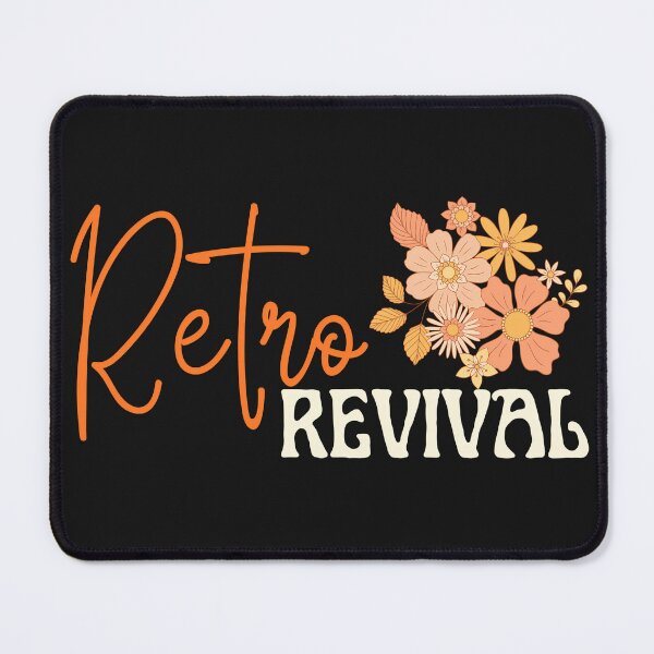 Item preview, Vintage Style Floral Retro Revival Orange Blossom Text Based designed and sold by MTJ-Mushrooms.