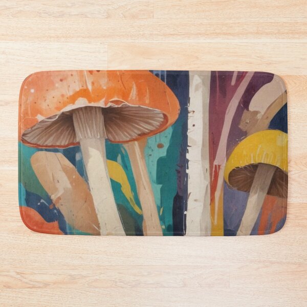 Item preview, Beautiful mushroom pattern print design designed and sold by Anshu3813.