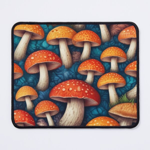 Item preview, Beautiful mushroom pattern print design designed and sold by Anshu3813.