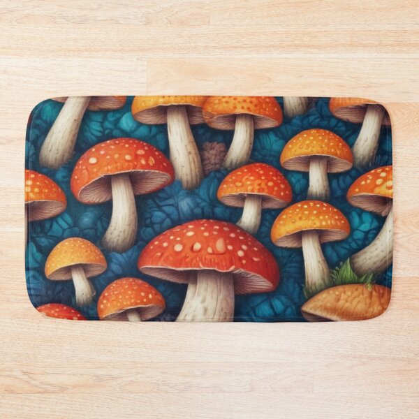Item preview, Beautiful mushroom pattern print design designed and sold by Anshu3813.