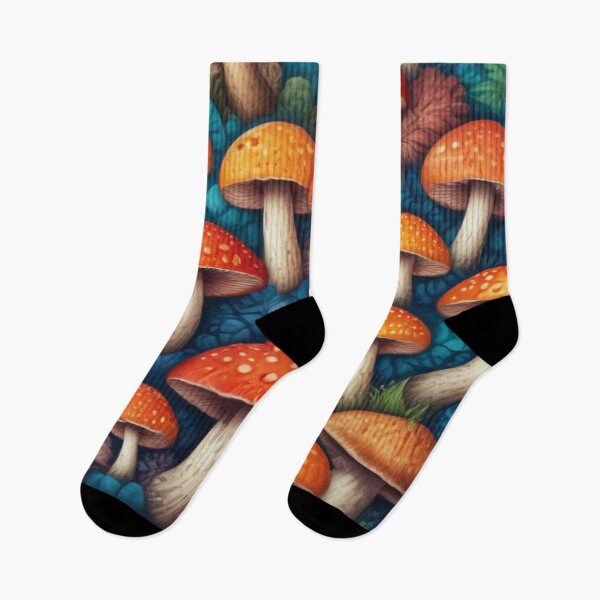 Item preview, Beautiful mushroom pattern print design designed and sold by Anshu3813.