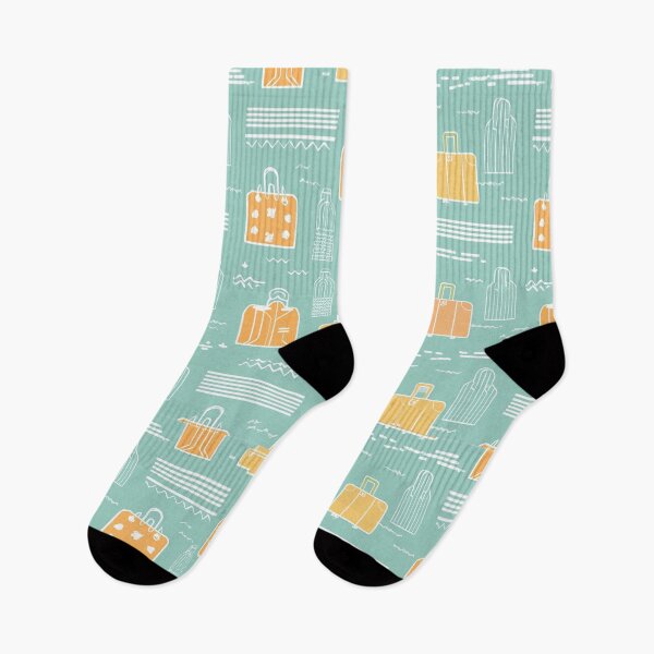 Item preview, Modern Lines Shapes travel elegant pattern for printing designed and sold by Artkitokri.
