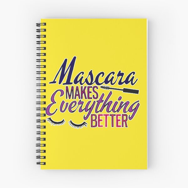 Item preview, Mascara makes everything better typography designed and sold by tqueen.