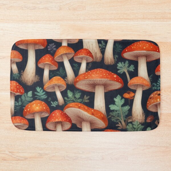 Item preview, Beautiful mushroom pattern print design designed and sold by Anshu3813.
