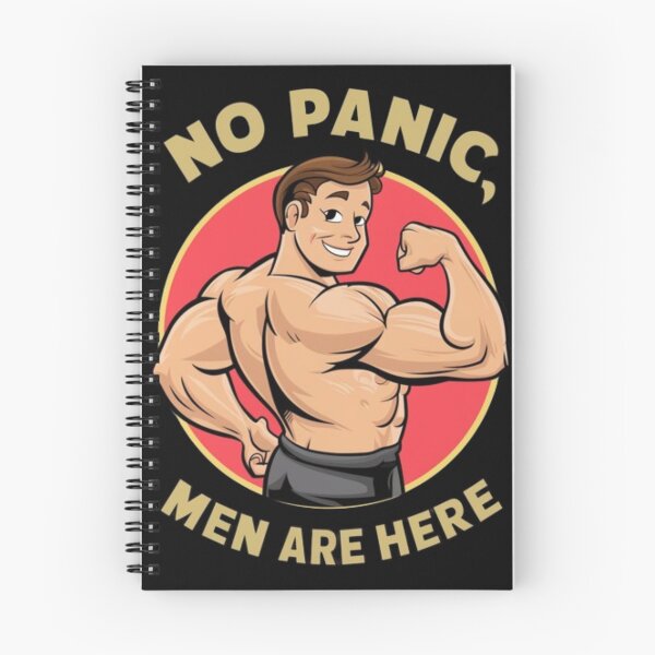 Item preview, no panıc men are here designed and sold by catcraftss.