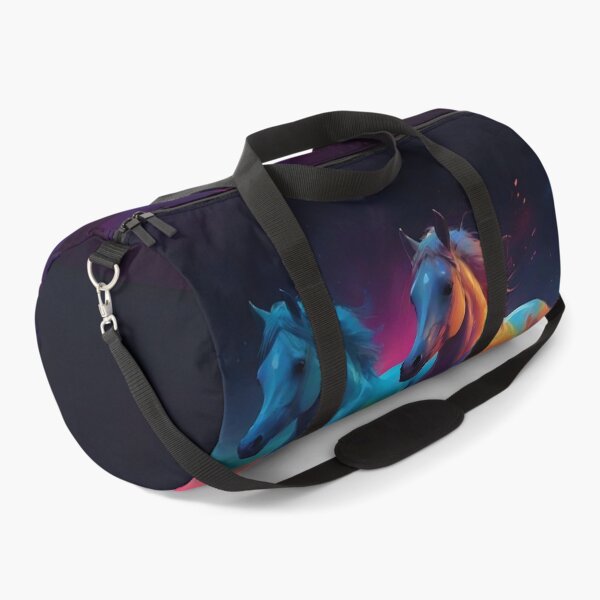 Item preview, Colourful Horses Art designed and sold by Obsidian Ink by Wilshire.