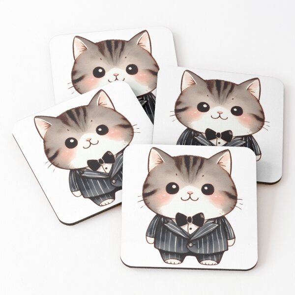 Item preview, Kitty in Formal Wear designed and sold by JL-TEESHOP.