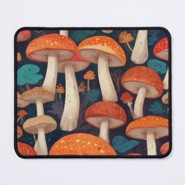 Item preview, Beautiful mushroom pattern print design designed and sold by Anshu3813.