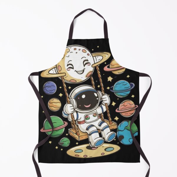 Item preview, Astronaut swinging between planets designed and sold by catcraftss.